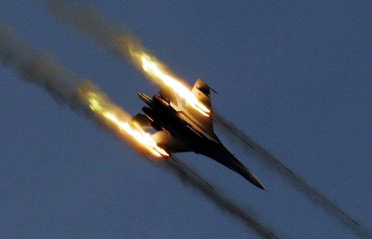 ZVO troops launched a missile air strike on a simulated enemy