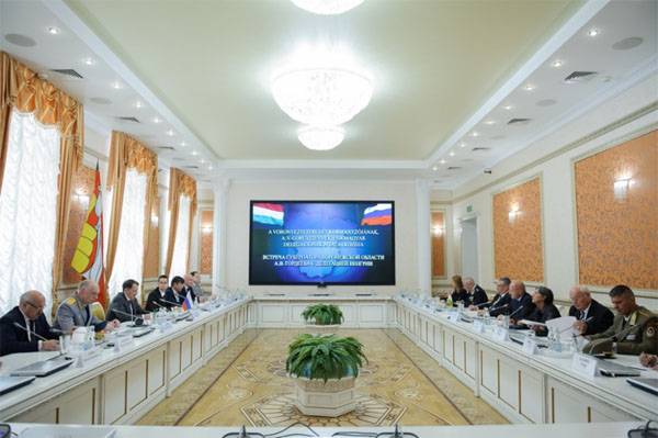 What the Minister of defence of Hungary has arrived to Voronezh?