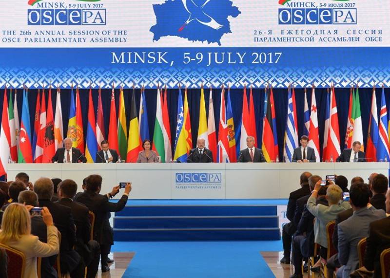 The OSCE PA has adopted anti-Russian resolution on Crimea