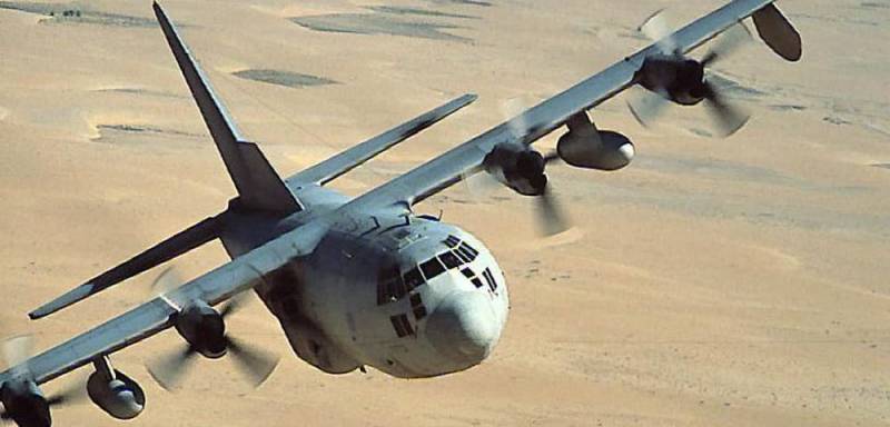 Амерыканскі С-130 пацярпеў крушэнне