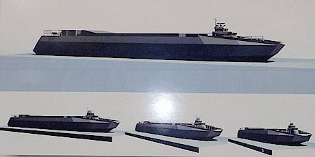 Amphibische Boot Projet А223 fir d ' Marine vun der Russescher Federatioun