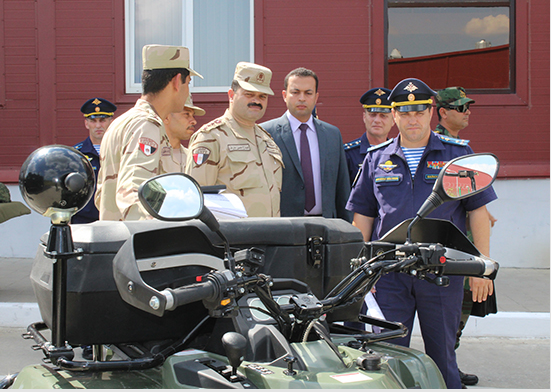 Russian and Egyptian paratroopers agreed to hold joint exercises