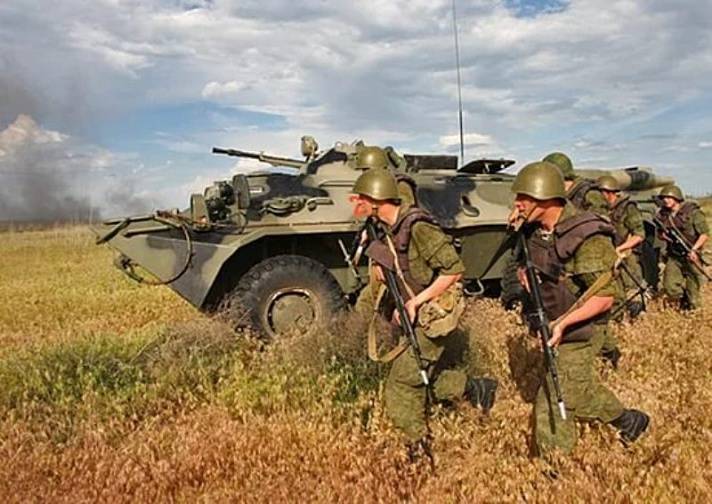 The Abkhaz military first raised the alarm together with the soldiers of the Russian base in the course of inspection readiness