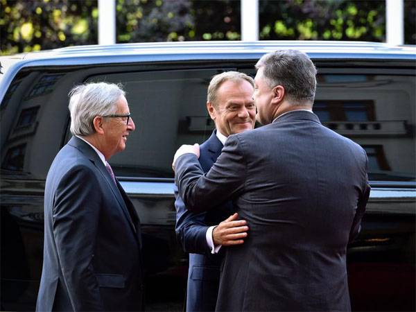 Poroshenko wished to hold the next summits of the EU-Ukraine in Donetsk and Yalta