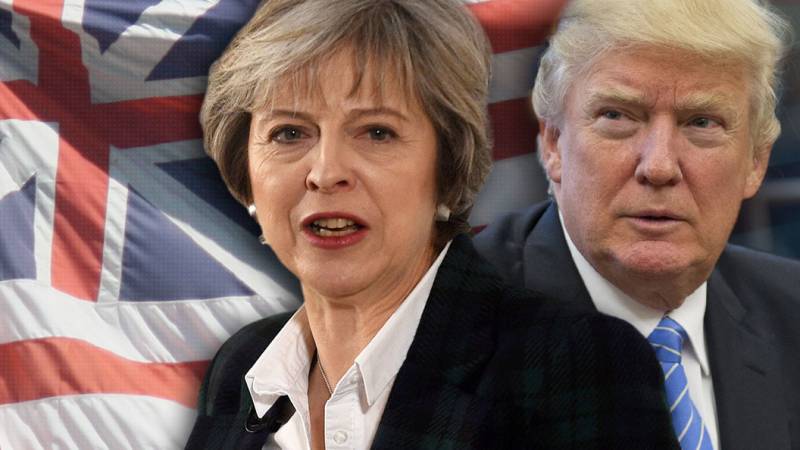 Trump gefrot huet, datt d ' Mei 