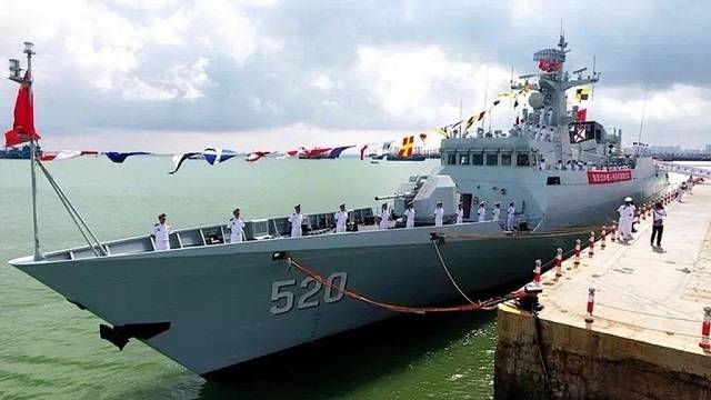 Kina har vedtaget et andet projekt Corvette Type 056