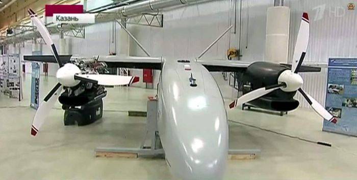 Heavy drones for the first time will present at the MAKS-2017