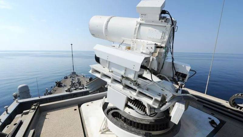 The United States successfully tested a new laser LaWS in the Persian Gulf