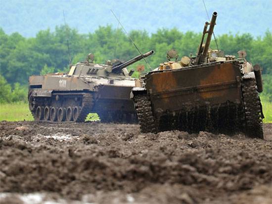 Motorized infantry Rostov raised the alarm
