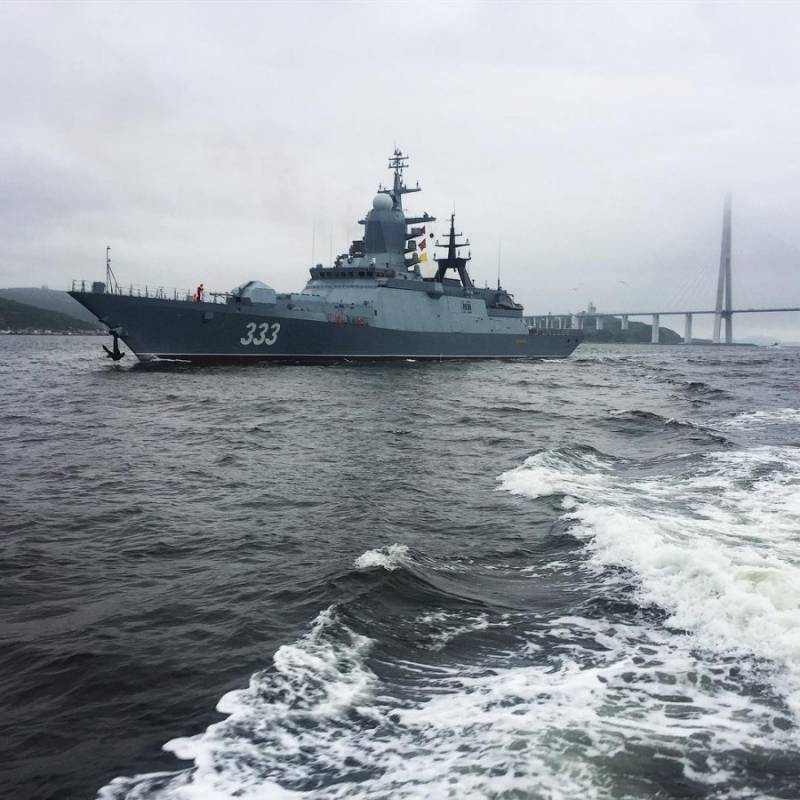 Корвет «Досконалий» прибув у Владивосток