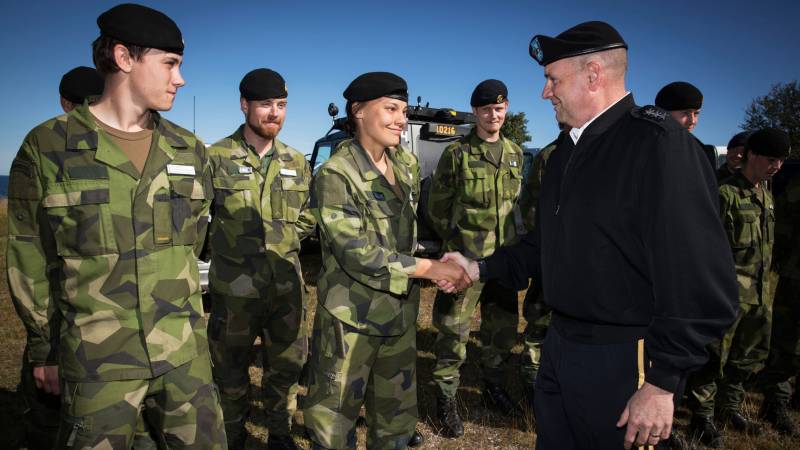 Die Schweden spiegelt den Angriff des Feindes: «der Bär» wird nicht gehen!