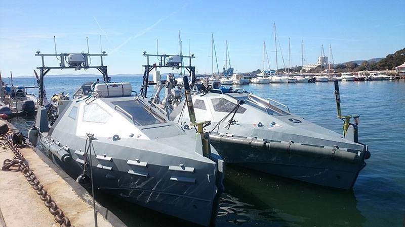 France has put the Russian Navy second set of anti-mine system