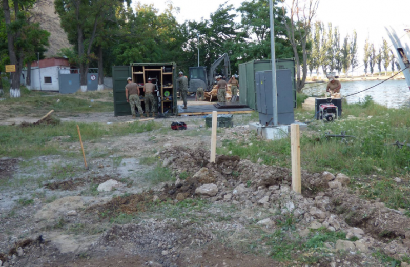In Nikolaev started the construction of the Maritime operational center USA