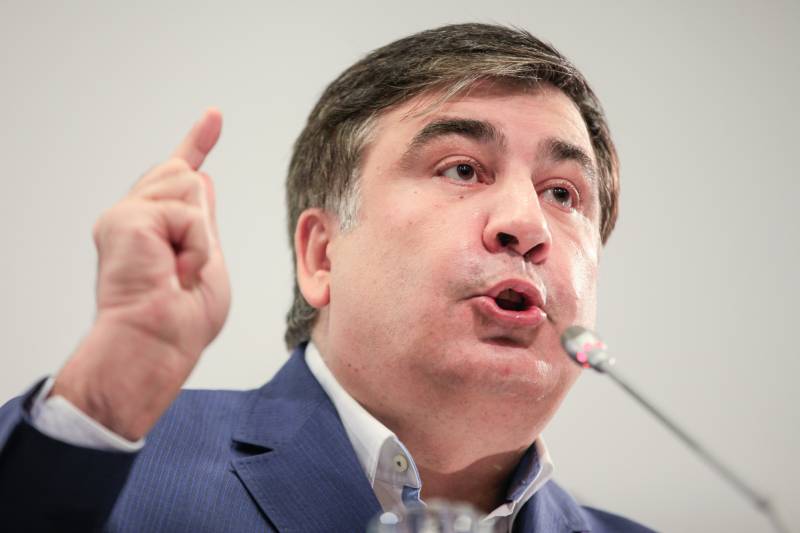 Saakasjvili: jag kommer att återvända och störta Poroshenko från sin post