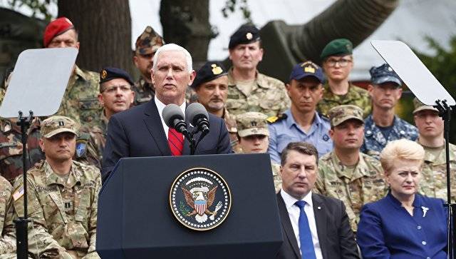 Pence demanded that Russia 