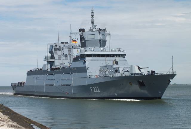 Перадача новага фрэгата для ВМС ФРГ затрымліваецца
