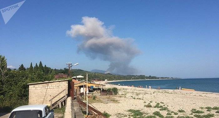 In Abkhazia in the warehouse of the Ministry of defense was an explosion of ammunition