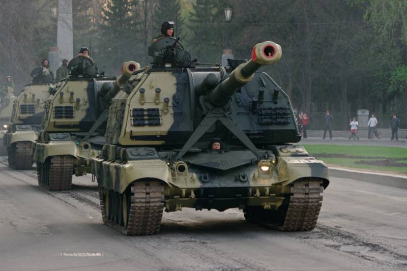 In the far East started large-scale exercises of artillery