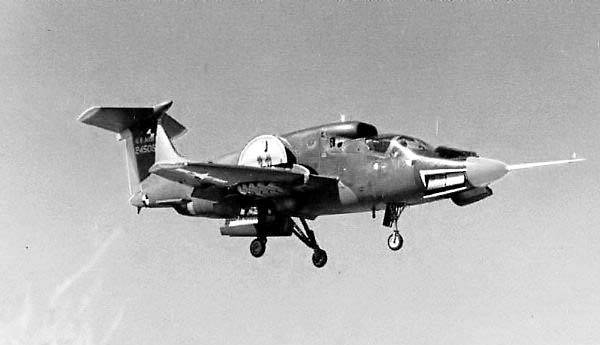 Experimental aircraft Ryan XV-5 Vertifan (USA)