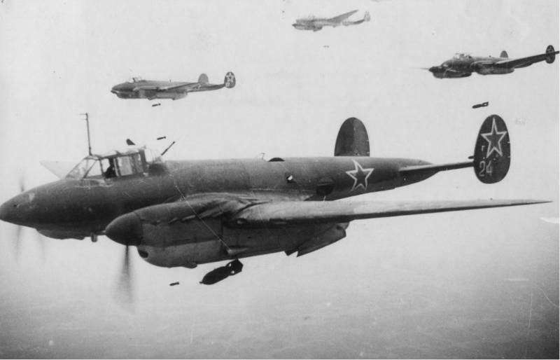 Den røde hær air force mod Luftwaffe. Bombefly. Del 1