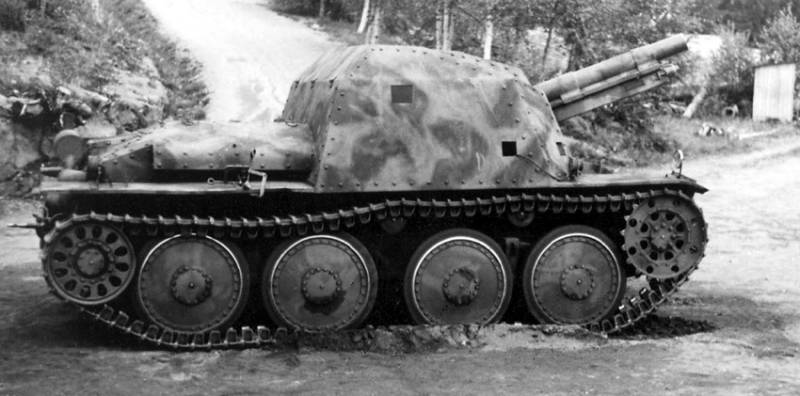 Volvo Lafette Stormartillerivagn m/43 (Schweden)