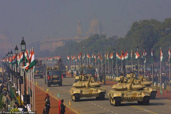 Indian media found guilty of the failure at the tank biathlon: tanks T-90