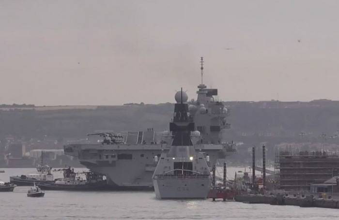 Nye Britiske hangarskipet er ferdig med første fase av testing