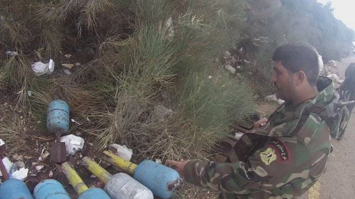 Syria accused the United States and Britain in supplying chemical agents to terrorists