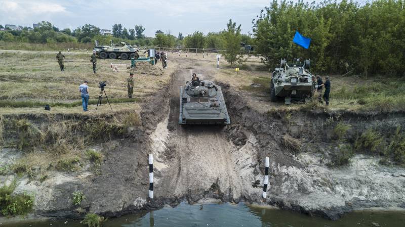 Water the range of 20-th army