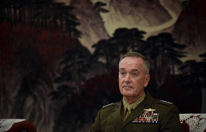 Joseph Dunford: the Pentagon is developing options for a military response to the threat of the DPRK