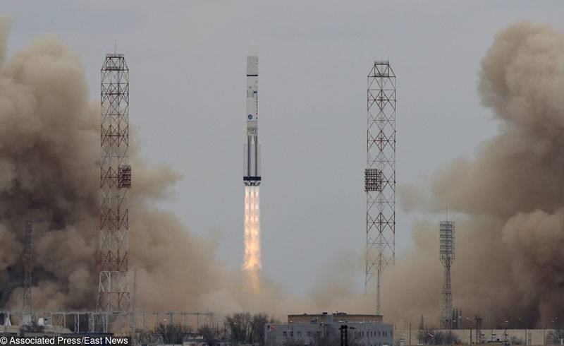 Vu Baikonur gestart d ' 