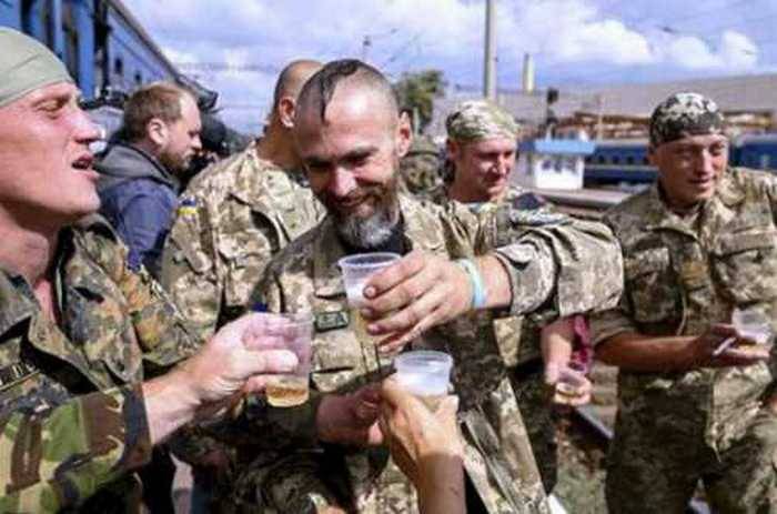 The national guard under Ukraine has established alcohol company
