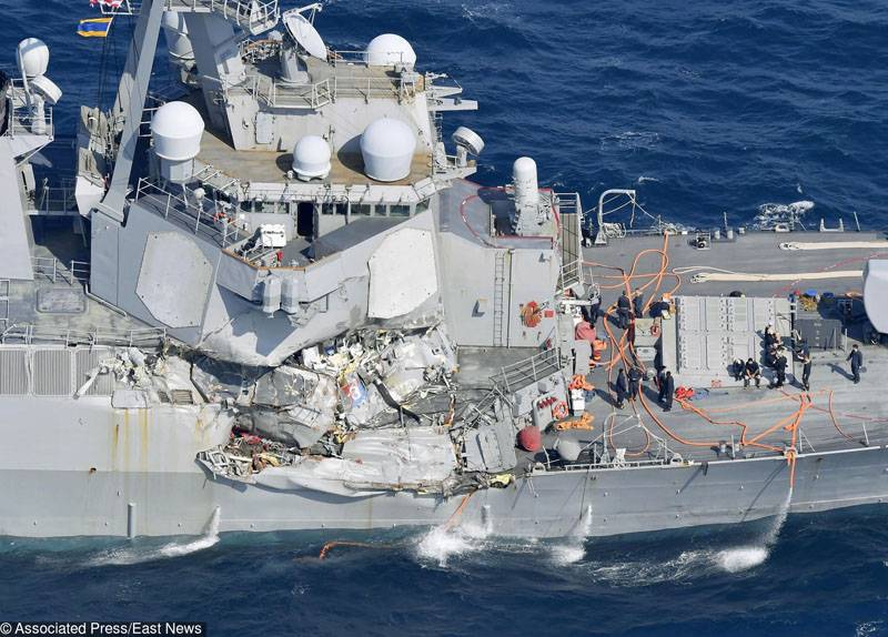 Aus dem Déngscht entlooss Befehlsstruktur vun der US-Zerstörer USS Fitzgerald