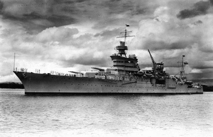 American cruiser Indianapolis, who died in 1945, was found after 72 years