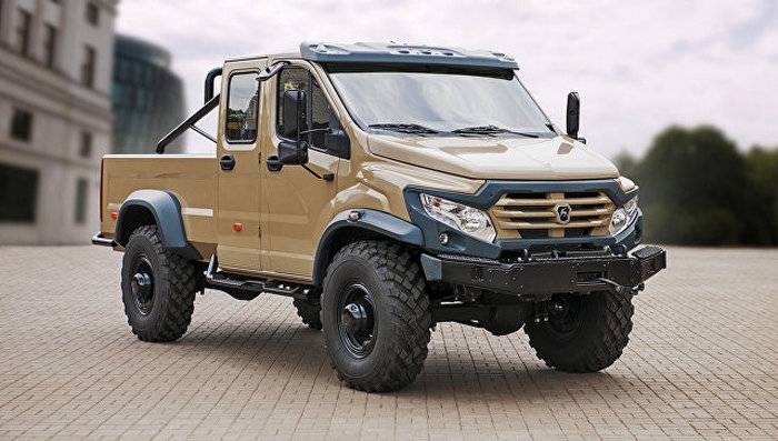 GAZ-Gruppe einen Prototyp eines Pick-up namens 