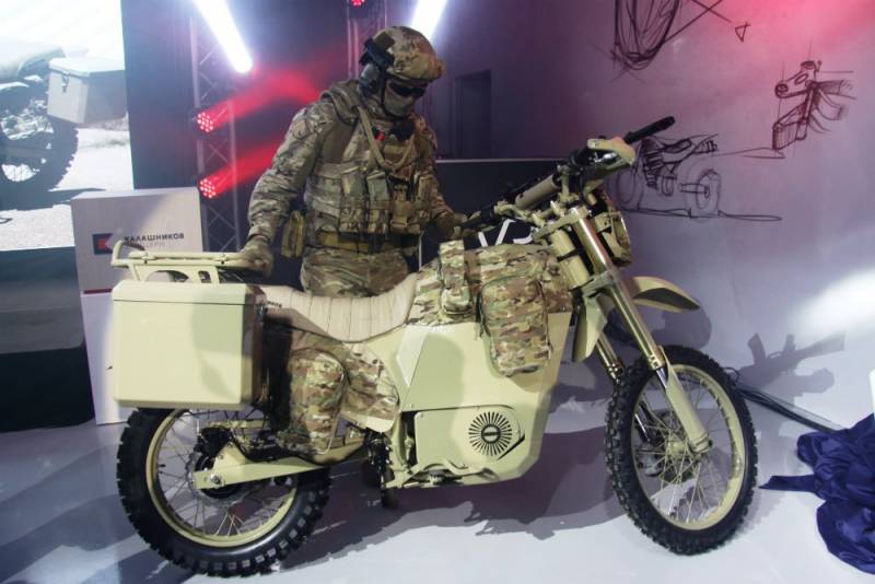 «Kalachnikov» a présenté un silencieux de moto pour les forces spéciales