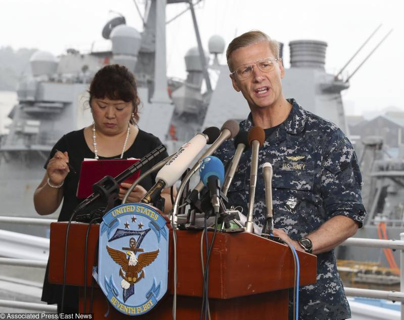 The commander 7-m fleet of the U.S. Navy will be dismissed