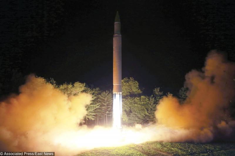 Nordkorea ausbau vun der Rakéiten Produktioun