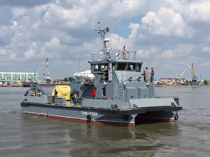 Launched the first boat of project 23370 to Toph
