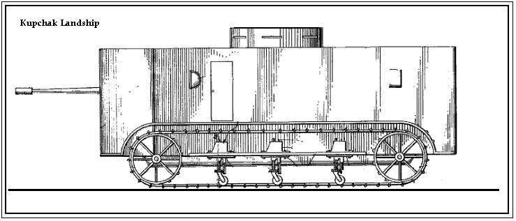 Жоба ауыр танк Kupchak Landship (Канада)