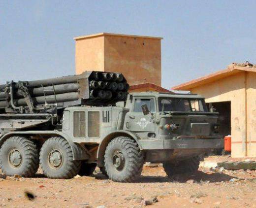 MLRS «Hurricane» gesehen in der Gegend von Deir eZ-Zor