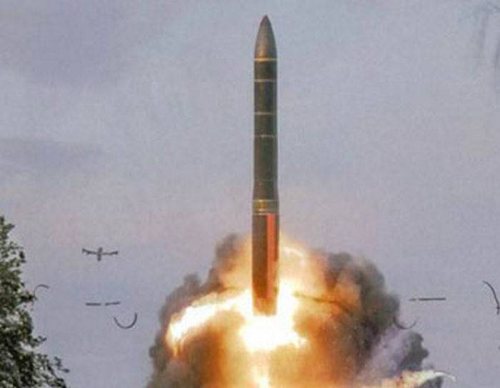 ICBM YARS launched from Plesetsk