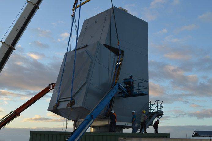 A new radar SPY-6 for the U.S. Navy successfully tested