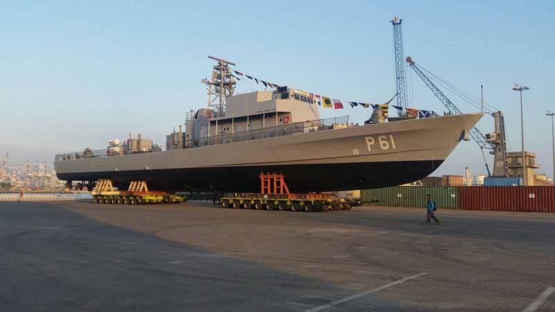 Cyprus received the first for the country's Navy Israeli ship OPV 62
