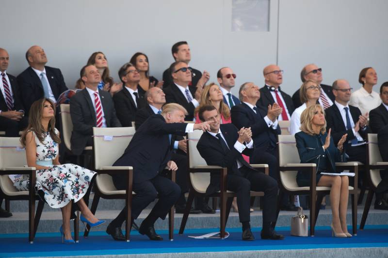 Трамп мае намер арганізаваць у ЗША ваенныя парады