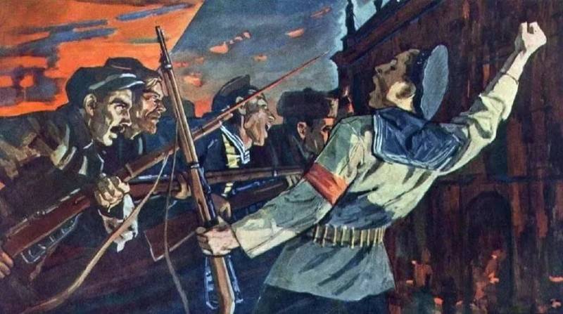The revolution of 1917 disappeared from historical memory