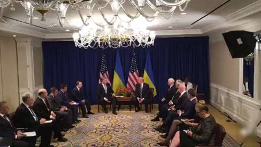 Tramp - Poroshenko: Ukraine er ikke det nemmeste sted at leve