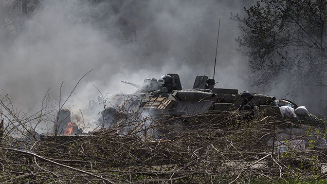 A sniper shot one of them and one of us in the LC told how began the war in the Donbass