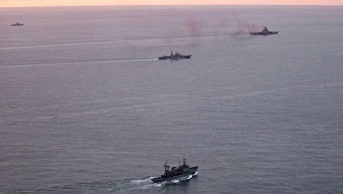 Les navires de la flotte du Nord sont allés à la mer de Laptev