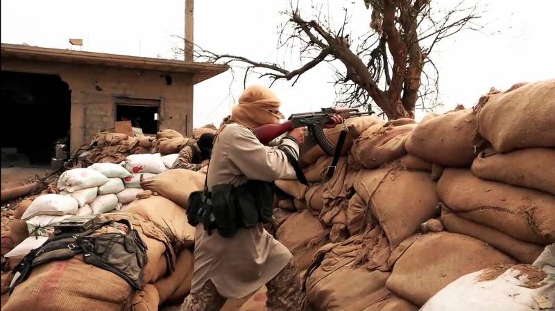 The defense Ministry found American equipment in the areas of ATS, controlled by ISIS